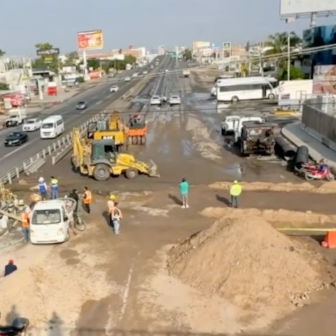 Reabren la carretera 45 en el tramo Silao - León.
